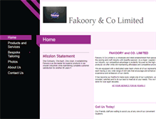 Tablet Screenshot of fakoorys.com